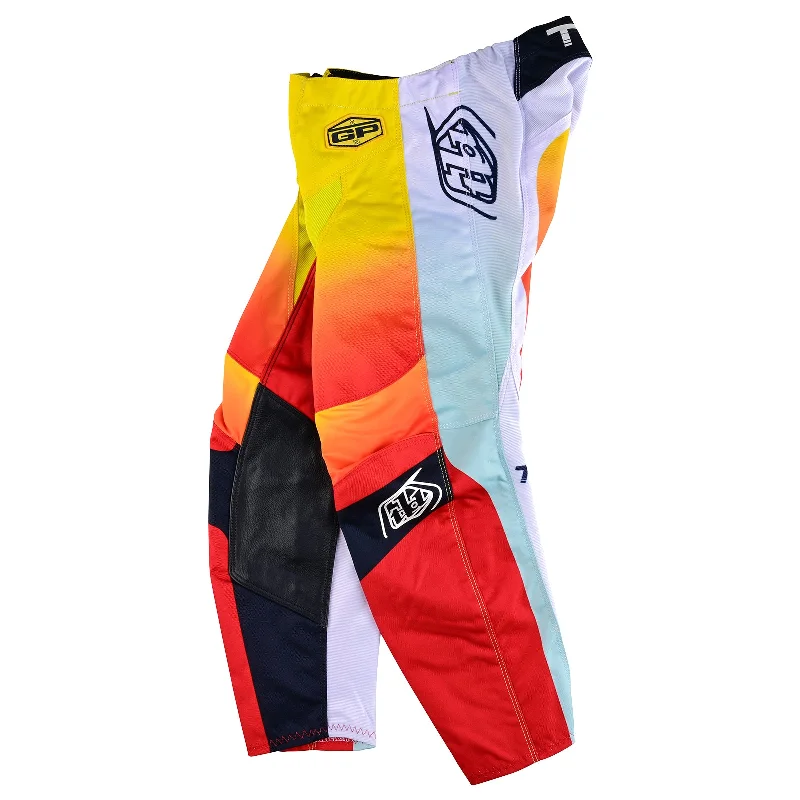 men's stretch white khaki pants-Youth GP Pant Arc Acid Yellow / Red