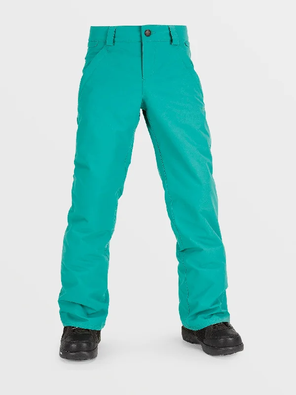 men's tailored navy khaki pants-Kids Frochickidee Insulated Pants - Vibrant Green