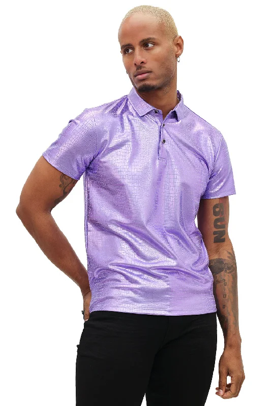 Men's short-sleeve black tee-Hot As Hades Polo Shirt