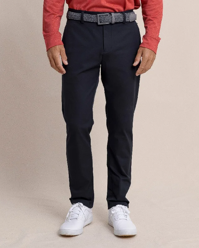 men's relaxed white athletic pants-Jack Performance Pant - Caviar Black