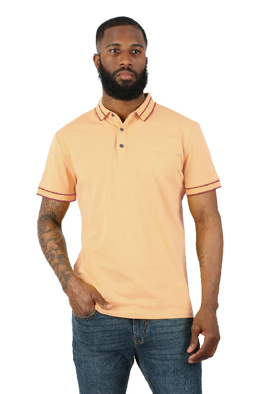 Men's short-sleeve luxury tee-Leisure Way Polo Shirt