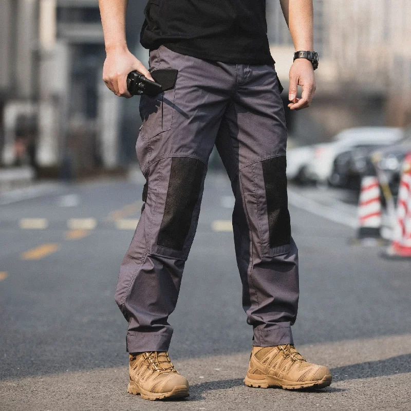 men's tailored white linen pants-Men's Urban Cargo Pants Waterproof Ripstop Tactical Pants