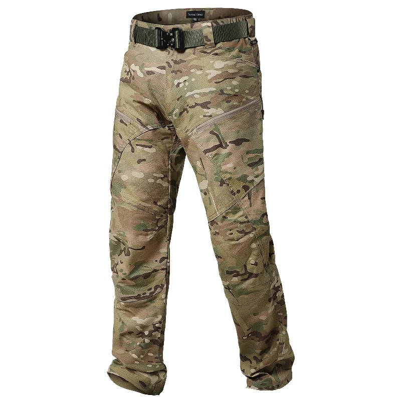 men's casual white waterproof pants-Men's Urban Pro Stretch Tactical Pants Camouflage