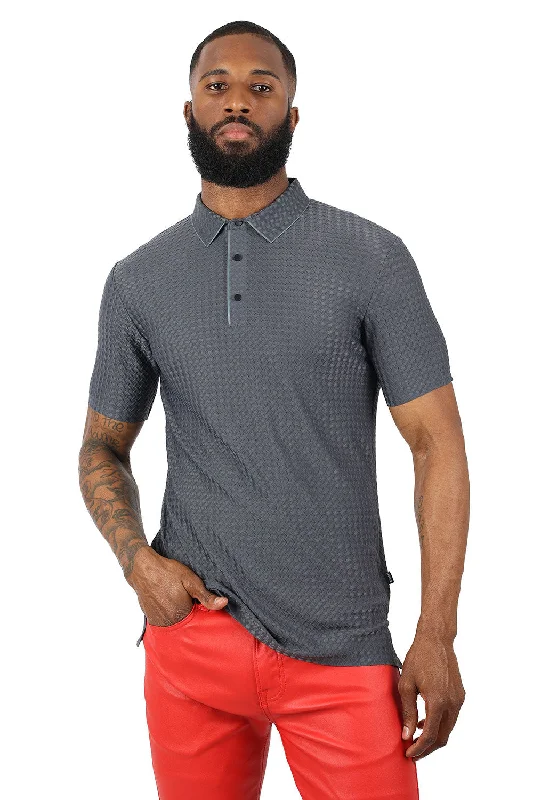 Men's short-sleeve punk graphic tee-Redefined Flexibility Polo Shirt