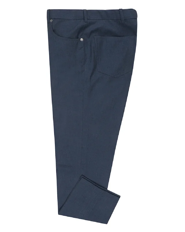 men's relaxed gray khaki pants-Sondrio: Indigo Chino