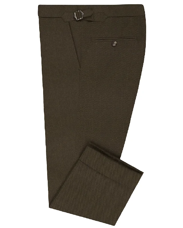 men's casual slim waterproof pants-Sondrio: Washed Drab Chino