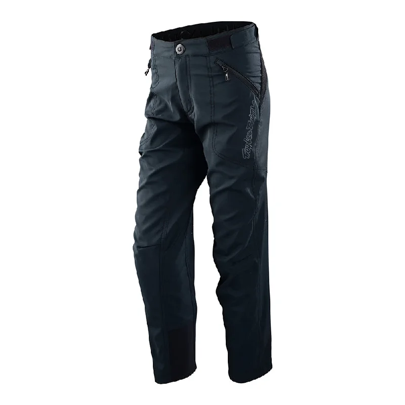 men's tailored gray denim pants-Youth Skyline Pant Solid Black