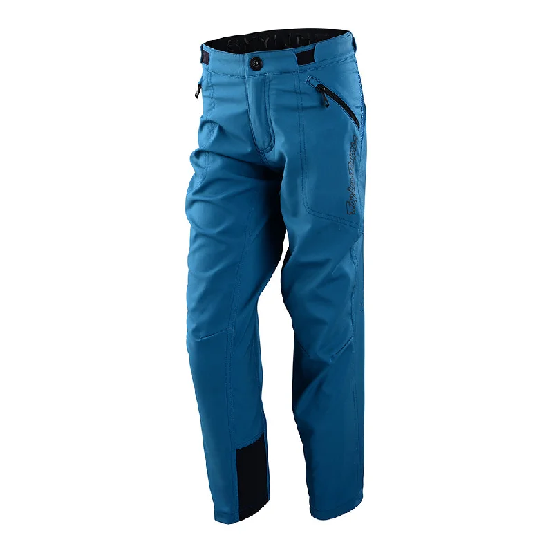 men's casual blue denim pants-Youth Skyline Pant Solid Slate Blue