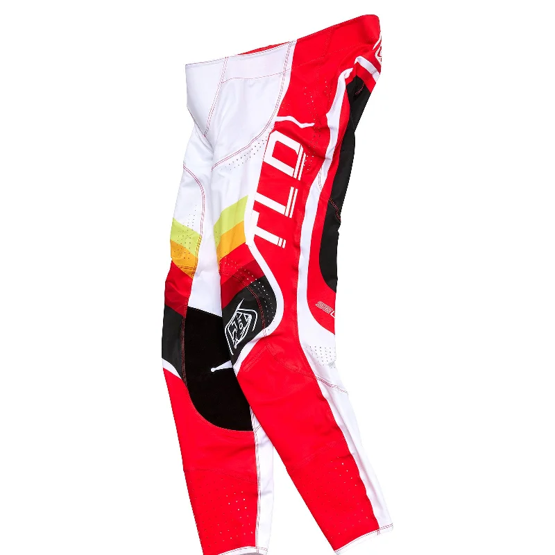 men's stretch slim athletic pants-SE Ultra Pant Reverb Red / White