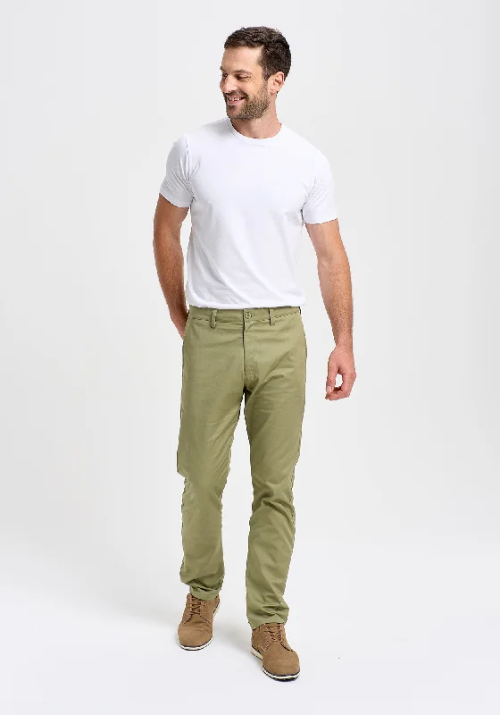 men's stretch white athletic pants-Terra Chino