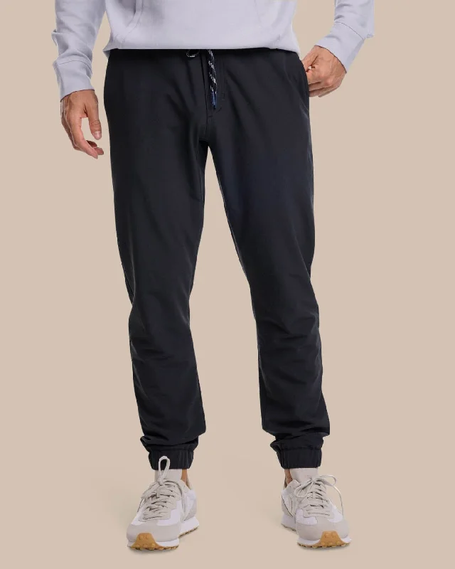 men's stretch blue chino pants-The Excursion Performance Jogger