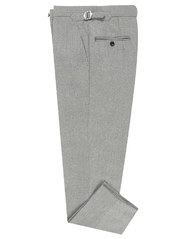 men's stretch blue waterproof pants-VBC: Light Grey Tropical Wool