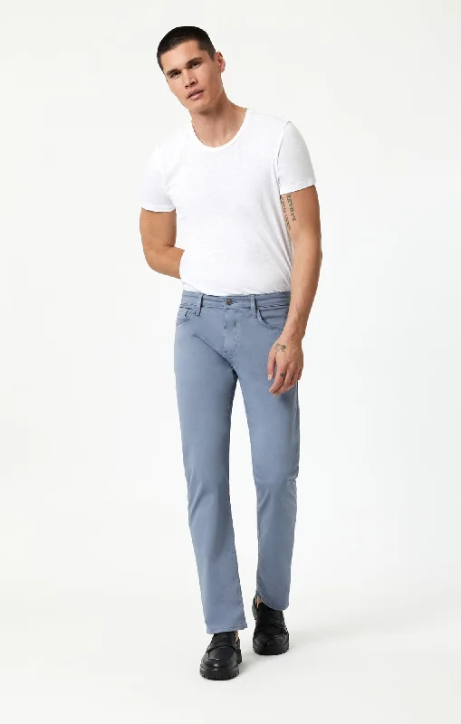 men's tailored white linen pants-ZACH STRAIGHT LEG IN FLINT STONE TWILL